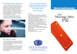 Morning-After the - Family Life International