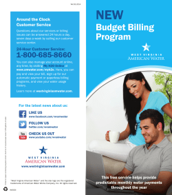 WV - Budget Billing - April 2014.indd