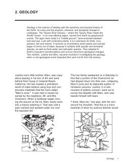 Geology - TRNERR