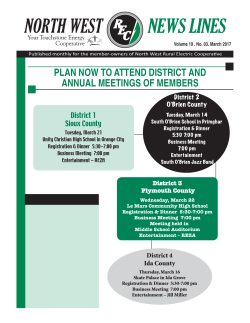 March 2017 View - North West REC