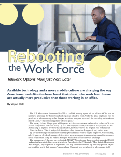 Rebooting the Work Force - The Council of State Governments