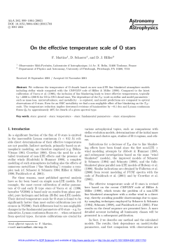 On the effective temperature scale of O stars