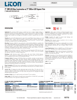 2" 10W LED New Construction w/ 2" 550Lm LED Square Trim