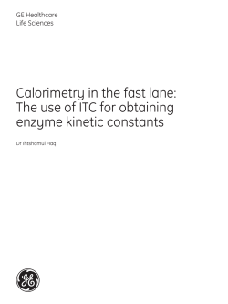 28-9870-43 AA MicroCal WP Calorimetry in the Fast Lane