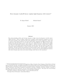 Does dynamic tradeoff theory explain high