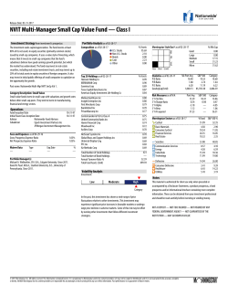 NVIT Multi-Manager Small Cap Value Fund