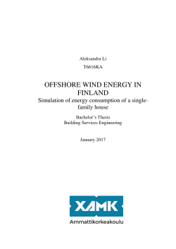 offshore wind energy in finland