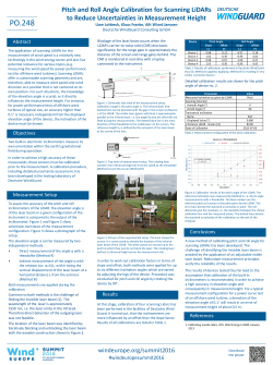 Pitch and Roll Angle Calibration for Scanning LiDARs