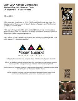2014 ZRA Annual Conference