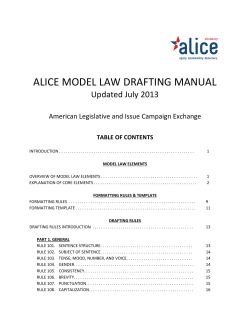 alice model law drafting manual
