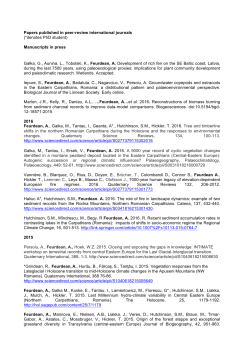 Full list of Publications - BiK-F