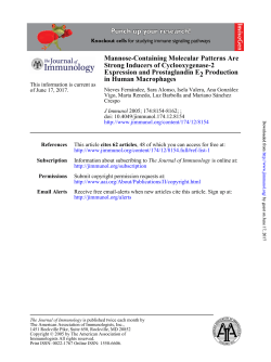 Mannose-Containing Molecular Patterns Are Strong Inducers of