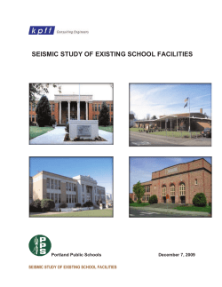 KPFF seismic report (Dec 7, 2009)