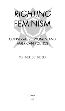 righting feminism