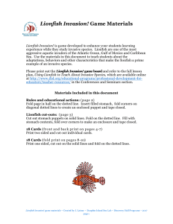 Lionfish Invasion! - Dauphin Island Sea Lab