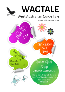 Guide Gear Shop - Girl Guides Western Australia