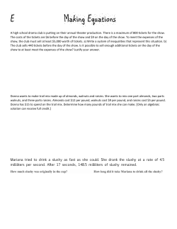 E Making Equations - Massillon City Schools