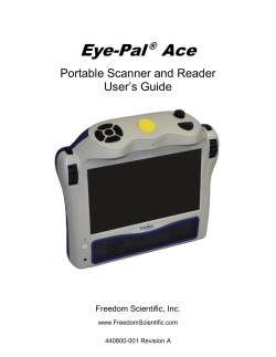 Eye-Pal&reg; Ace - Freedom Scientific