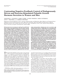 Contrasting Negative-Feedback Control of