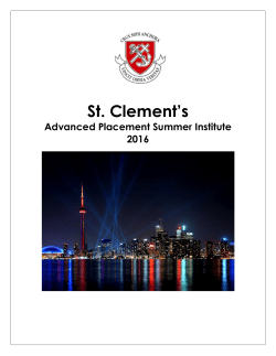 St. Clement`s School