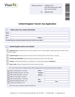 United Kingdom Visa Application for Citizens of Ghana
