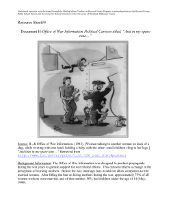 Office of War Information political cartoon