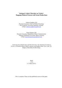 Stuttgart`s black Thursday on Twitter