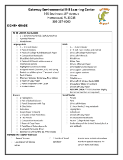 8th Grade - Gateway Environmental K-8