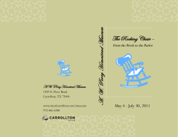 The Rocking Chair - City of Carrollton