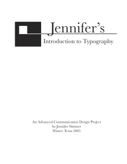 Introduction to Typography