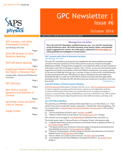 GPC Newsletter