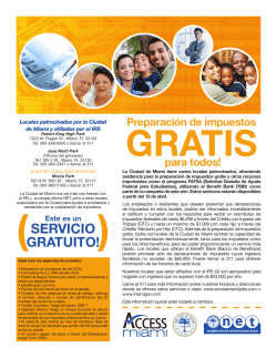 servicio gratuito!