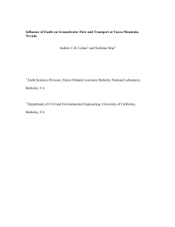 Influence of Faults