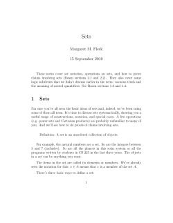 Set Theory