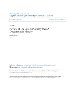 Review of The Lincoln County War: A Documentary History