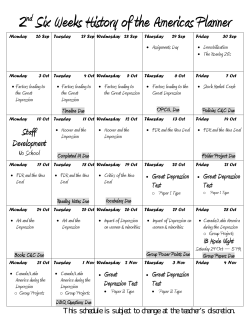 2nd Six Weeks HOTA Planner