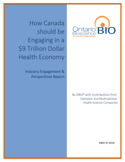 How Canada should be Engaging in a $9 Trillion