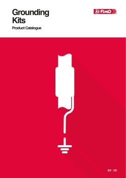 Grounding Kits Catalog