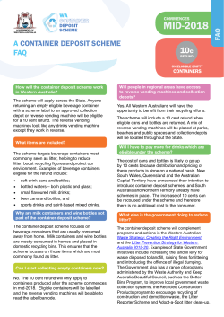 MID-2018 - Department of Environment Regulation