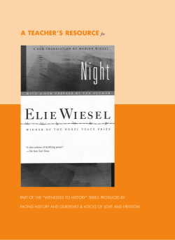 A TEACHER`S RESOURCE for - Facing History and Ourselves