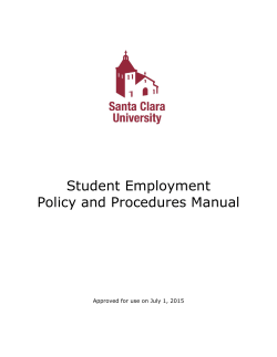 POSSIBLE CONTENT AND FORMAT