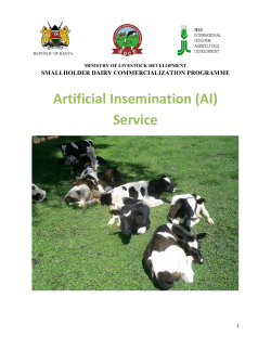 Artificial Insemination (AI) Service