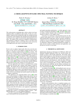 A Cross-Adaptive Dynamic Spectral Panning Technique