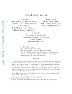 Beyond odious and evil