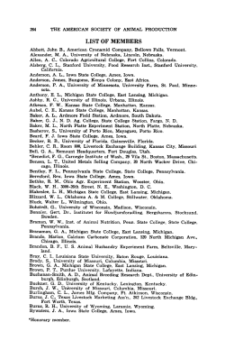 Full Text  - the American Society of Animal Science