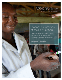 Diagnosing Infection at the Point of Care