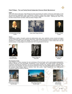 Read more Patek Philippe history