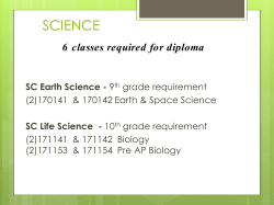 Science - Davenport Schools