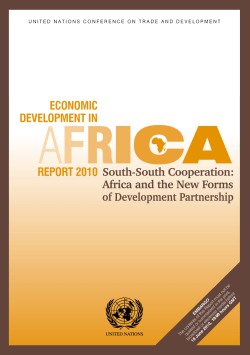Economic Development in Africa Report 2010