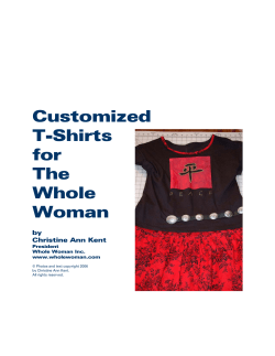 Customized T-Shirts for The Whole Woman